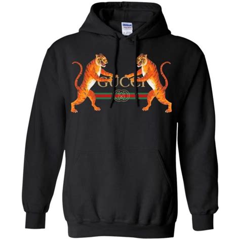 gucci hoodie angry tiger|Gucci tiger brooch.